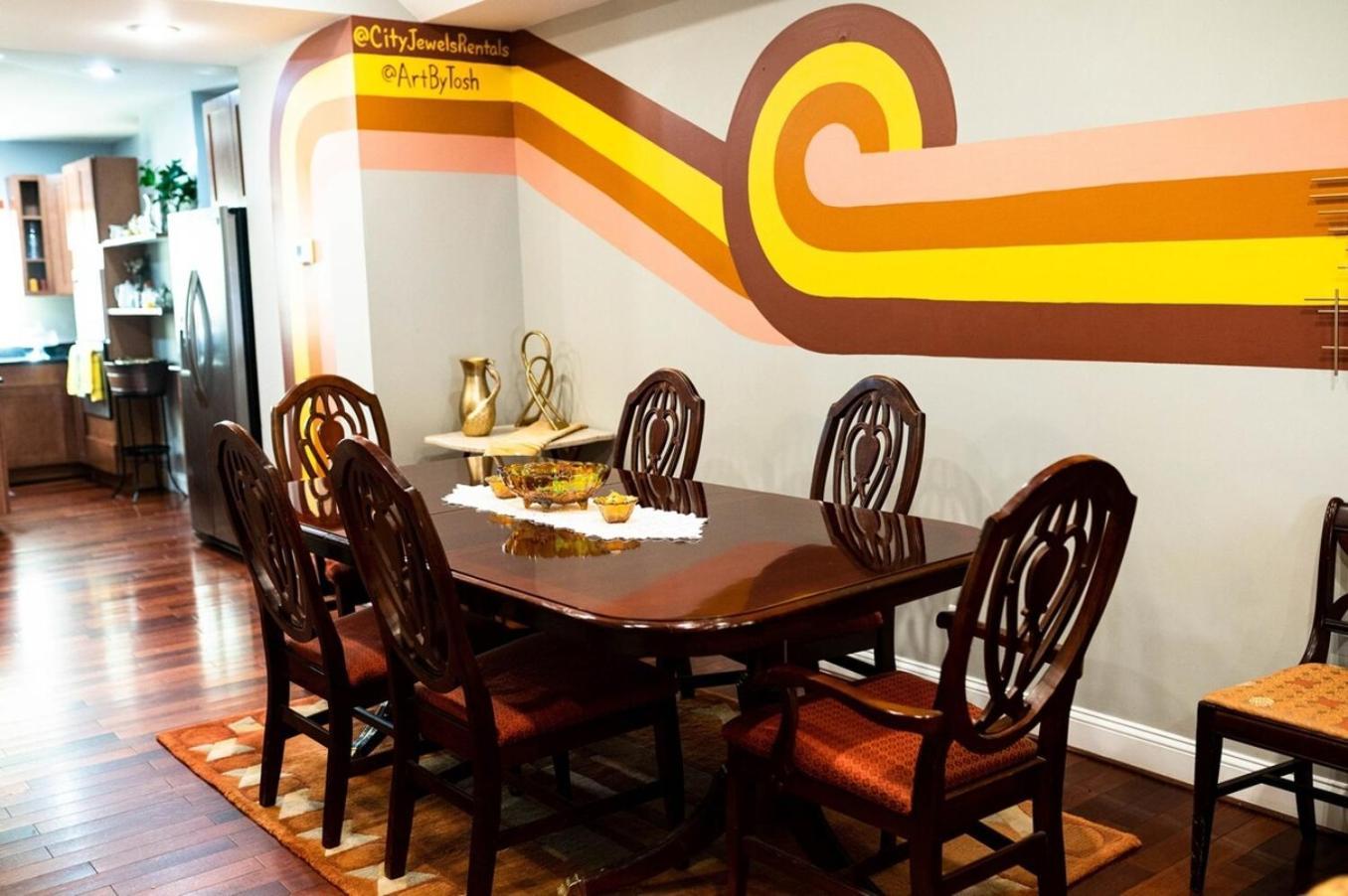Casa de férias Retro-inspired Content House In Patterson Park *